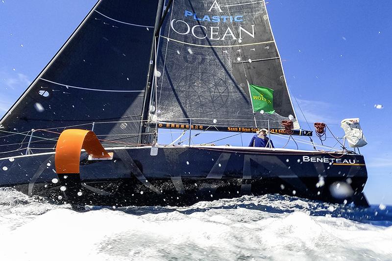 A Plastic Ocean, a Figaro Beneteau 3 - Rolex China Sea Race 2024 photo copyright ROLEX/ Andrea Francolini taken at  and featuring the Figaro class