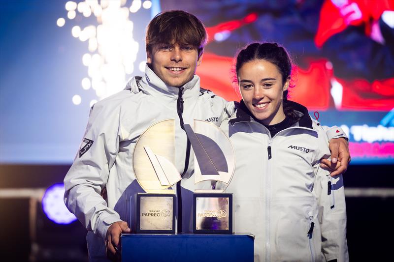 Transat Paprec - Tiphaine Rideau and Pier-Paolo Dean (BANQUES ALIMENTAIRES) - photo © Vincent Olivaud / OC Sport Pen Duick