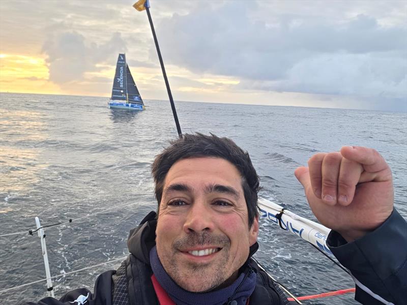 Transat Paprec Day 3 - Davy Beaudart, HelloWork - photo © Davy Beaudart et Julie Simon (HelloWork)