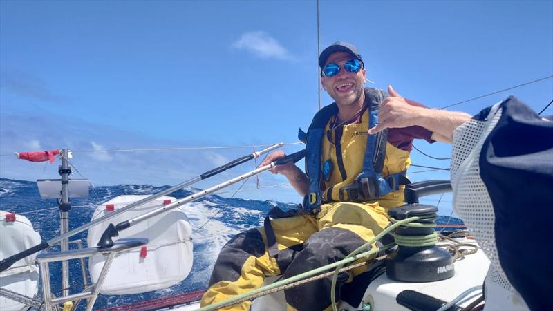 Décrochons la lune - Transat Paprec Day 7 - photo © Romain Bouillard et Irina Gracheva