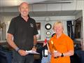 Caroline Hollier wins the Lightning 368 Sanders Sails Travellers Series at West Kirby Sailing Club &copy; Adrian Hollier