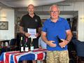 Andrew McLeish finishes 3rd in the Lightning 368 Sanders Sails Travellers Series at West Kirby Sailing Club &copy; Adrian Hollier