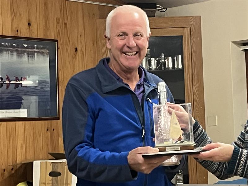Jeremy Cooper - 1st Travellers Trophy Series - Lightning 368 Rum & Mince Pie Open at West Oxfordshire Sailing Club photo copyright John Butler taken at West Oxfordshire Sailing Club and featuring the Lightning 368 class