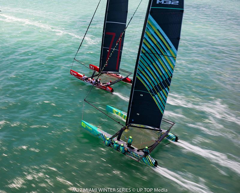 Final race who-beats-who between Surge & Young Blood for the win - 2025 M32 Miami Winter Series Event 4 - photo © Up Top Media