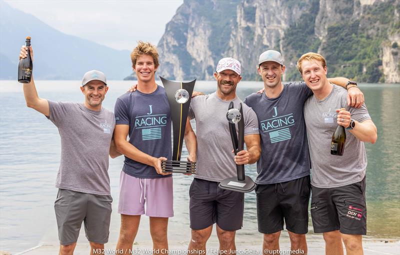 2024 M32 World Champions: Jake Julien's Rated X photo copyright M32World / Felipe Juncadella taken at  and featuring the M32 class