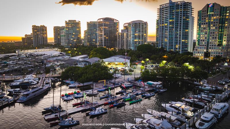 2025 M32 World Championship Day 3 photo copyright Hannah Lee Noll taken at Shake-A-Leg Miami and featuring the M32 class