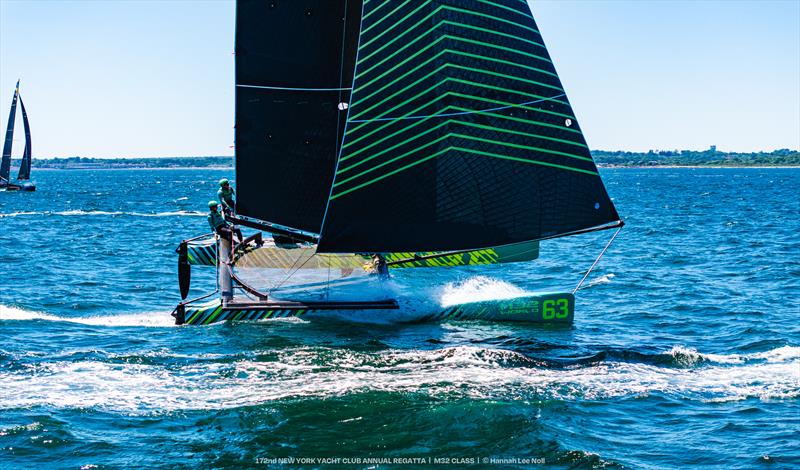 Ryan McKillen's M32 catamaran Surge at New York Yacht Club's Annual Regatta - photo © Hannah Lee Noll