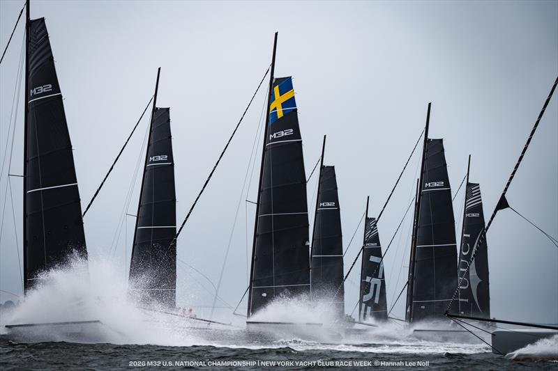 2026 M32 U.S. National Championship photo copyright Hannah Lee Noll taken at New York Yacht Club and featuring the M32 class