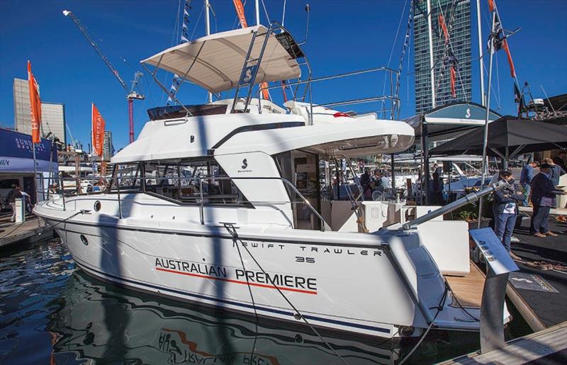 Swift Trawler 35 - photo © John Curnow