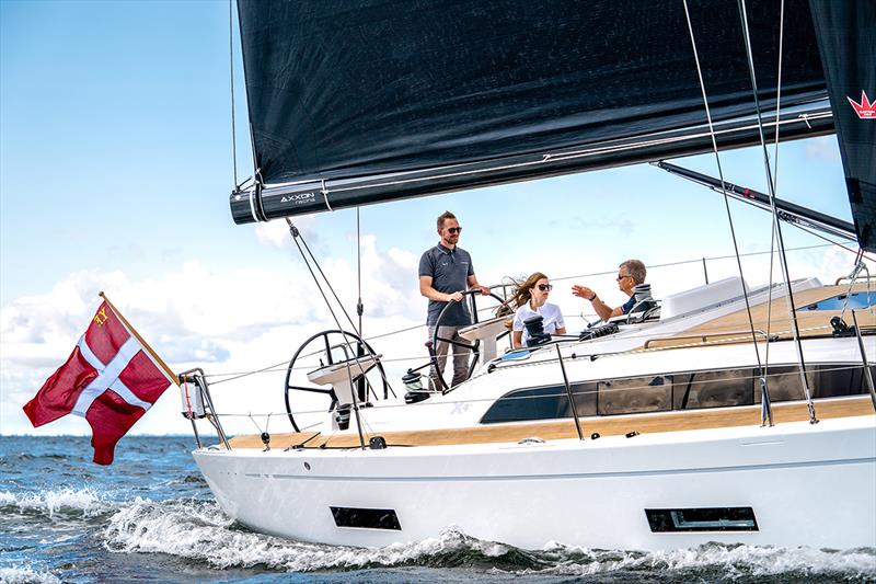 X-Yachts  X4° - Photo from test sail, 3rd of July 2019: Henrik Jørgensen, Torsten Bastiansen & Caroline Rode. - photo © Mikkel Groth