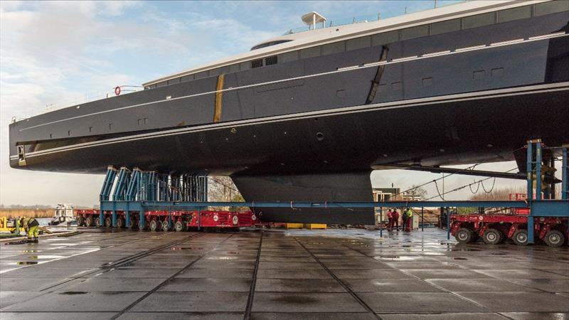 Royal Huisman project 400 - Sea Eagle II photo copyright Jurjen van 't Verlaat taken at  and featuring the Marine Industry class