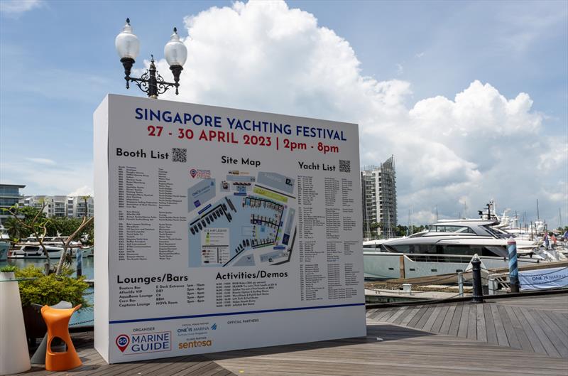 Singapore Yachting Festival 2023 photo copyright Guy Nowell taken at ONE15 Marina Club and featuring the Marine Industry class