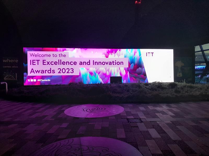 Institute of Engineering and Technology (IET) Start-Up of the Year Award 2023 - photo © Sustainable Sailing