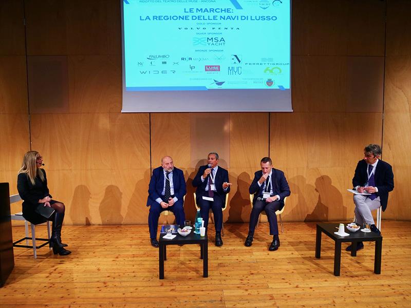 The Marche Region photo copyright Marche Yachting and Cruising Association taken at  and featuring the Marine Industry class