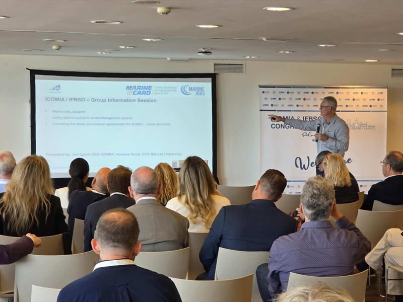 ICOMIA AS Marine Card Presentation - photo © Boating Industry Association