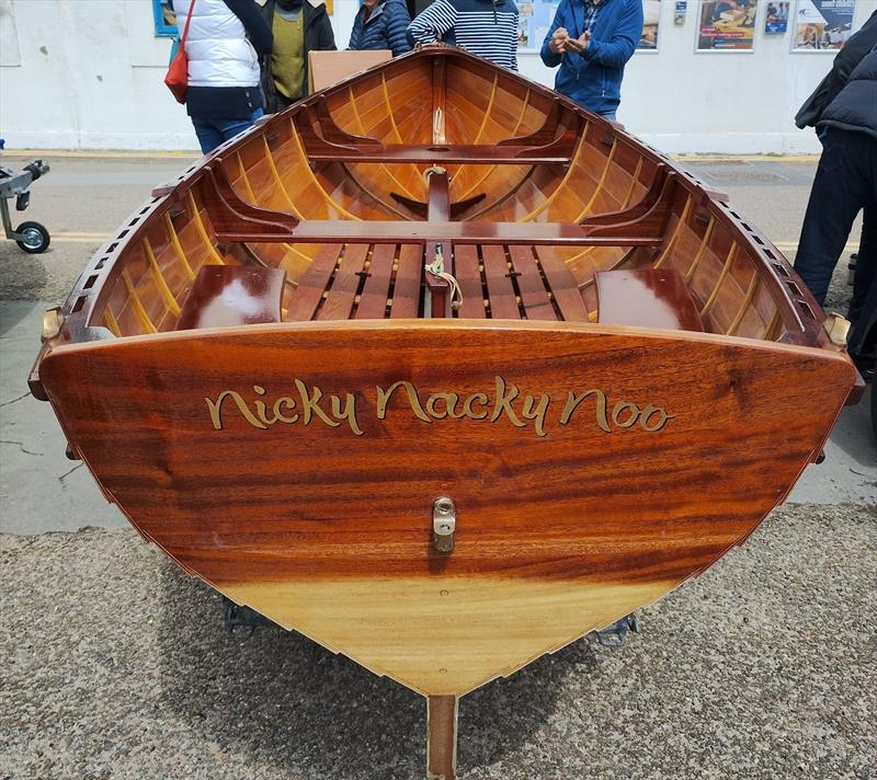 Wooden boat stage - photo © Southampton International Boat Show
