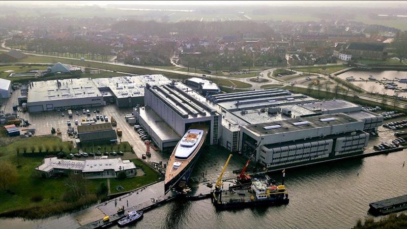 The Royal Huisman yard - photo © Royal Huisman