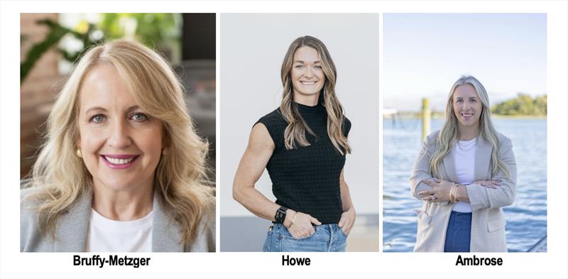 April Bruffy-Metzger, Dana Howe and Madison Ambrose - photo © IBEX