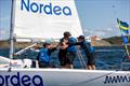 2025 GKSS Match Cup Sweden and Nordea Women's Trophy Day 4 - Sweden's Oscar Engström and Team Liros celebrate their win over Westerlind Racing to secure a valuable spot in the semi-finals © Wilhelm Eriksson