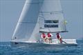 Skipper Justin Callahan (USA) with crew Oliver Lloyd and Harrison Strom - 58th Governor's Cup International Youth Match Racing Championship Day 4 &copy; Tom Walker