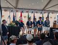 Third Place: Skipper Morgan Pinckney (USA) with crew Cam Spriggs, Kelly Holthus and Alice Schmidt - 58th Governor's Cup International Youth Match Racing Championship &copy; Tom Walker