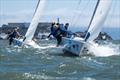 Sweden’s Anna Östling and the WINGS SailingTeam at the Casa Vela Cup in San Francisco in May © Anna Suslova / 2025 WWMRT Casa Vela Cup