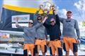 2025 Bermuda Gold Cup Champions Berntsson Sailing Team (l-r) Oscar Angervall, Herman Andersson, Johnie Berntsson and Björn Lundgren &copy; Ian Roman / WMRT