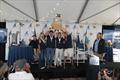 (l-r) Sabrina Anderson, Cam Spriggs, Kelly Holthus, Morgan Pinckney (USA) lift the Governor's Cup - Balboa Yacht Club - July 30, 2026 &copy; Tom Walker