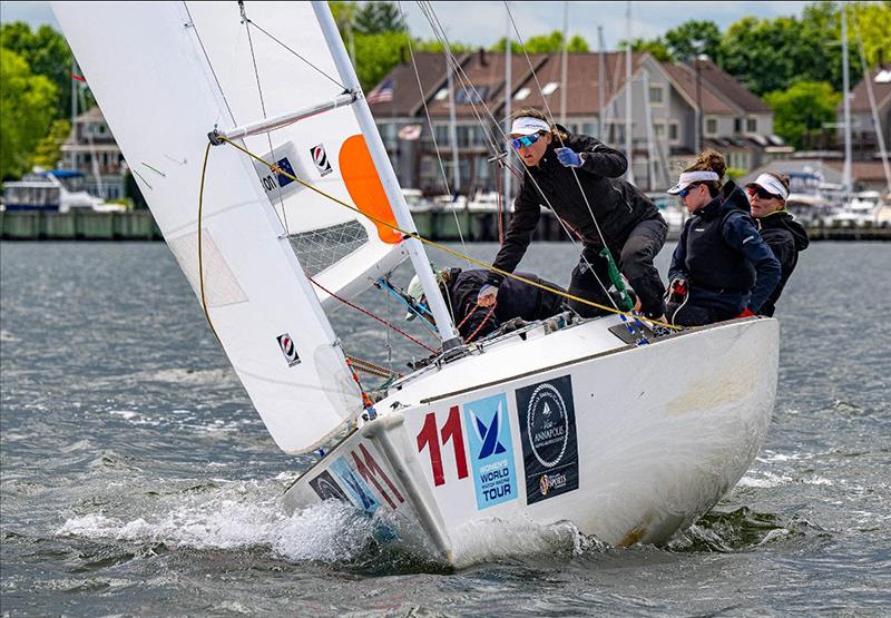 2023 Santa Maria Cup, Annapolis USA photo copyright Women's World Match Racing Tour taken at  and featuring the Match Racing class