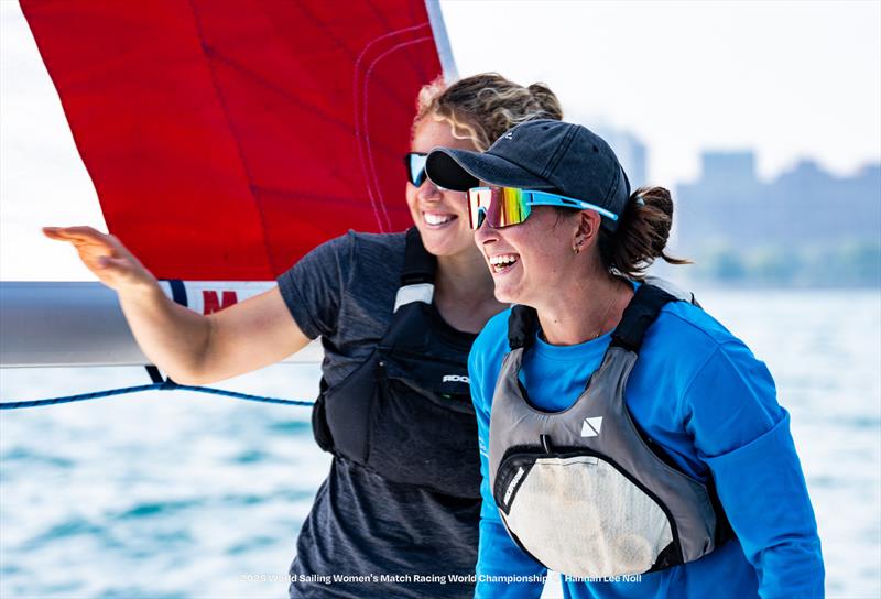 2025 Women's Match Racing World Championships photo copyright Hannah Lee Noll taken at Chicago Yacht Club and featuring the Match Racing class