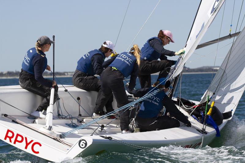 Mia Lovelady (RFBYC) - Australian Women's Match Racing Championship - photo © Bernie Kaaks