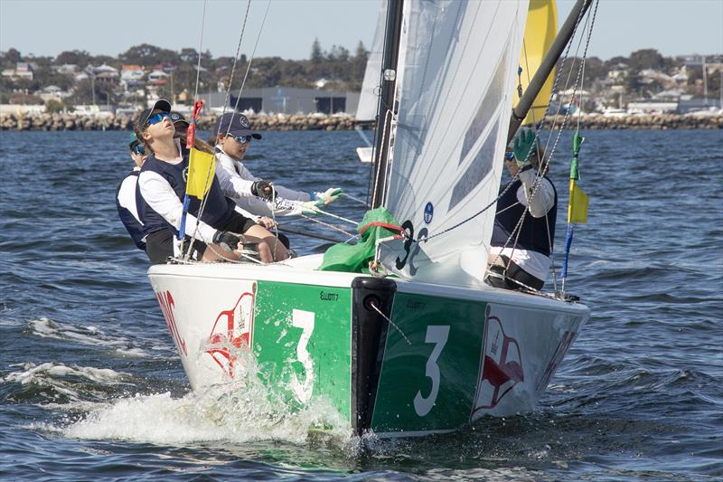 Nia Jerwood (FSC) - Australian Women's Match Racing Championship - photo © Bernie Kaaks