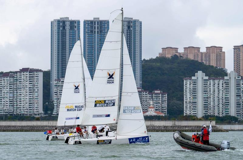 Tom Picot (AUS) v. Zac West (AUS) - 2026 Macao Match Cup Day 2 - photo © Ian Roman / WMRT