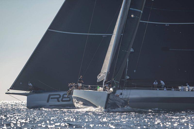 Les Voiles de Saint-Tropez photo copyright Gilles Martin-Raget / www.martin-raget.com taken at Société Nautique de Saint-Tropez and featuring the Maxi 72 Class class