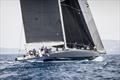 Shape of things to come? The brand new Magic Carpet E has a unique hull shape and appendage configuration in the maxi fleet © SailingShots by Maria Muiña