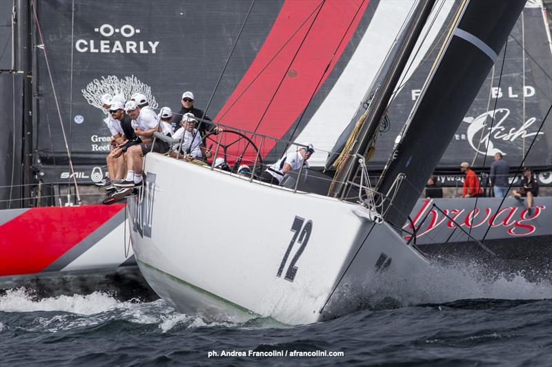 URM with Scallywag in the background - Australian Maxi Championship. - photo © Andrea Francolini