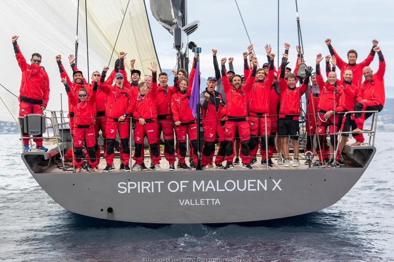 Spirit of Malouen X winner of the Maxi 1 class - IMA Mediterranean Maxi Inshore Challenge - Les Voiles de Saint-Tropez - photo © Gilles Martin-Raget