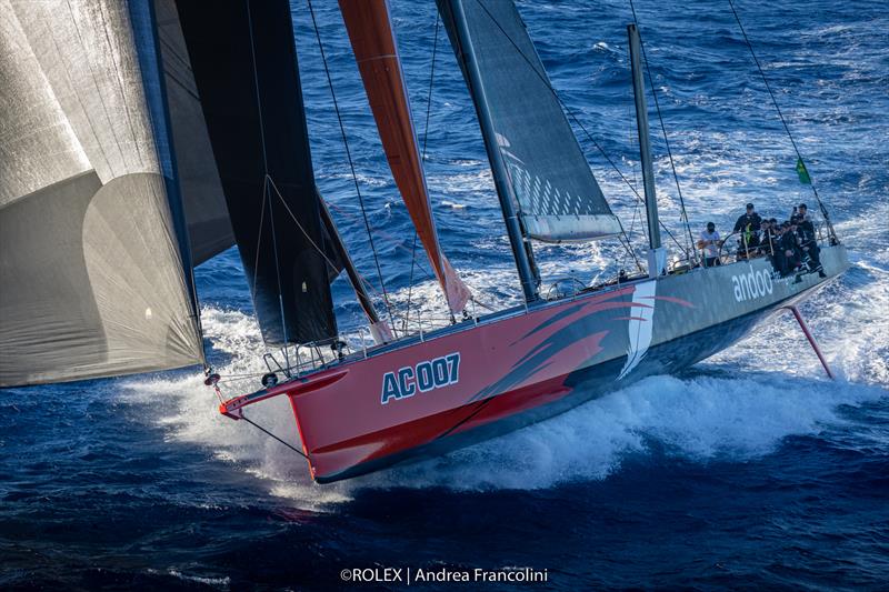 Andoo Comanche on the afternoon of 26 December, 2022 Rolex Sydney Hobart Yacht Club - photo © Andrea Francolini/Rolex