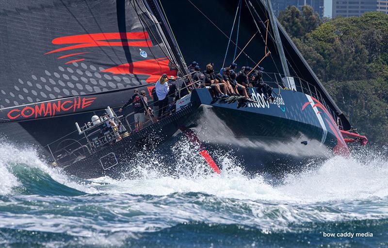 andoo Comanche heads for the finish line - photo © Bow Caddy Media