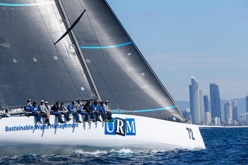 URM Group finishing the 2023 Noakes Sydney Gold Coast Yacht Race - photo © Cruising Yacht Club of Australia | DH