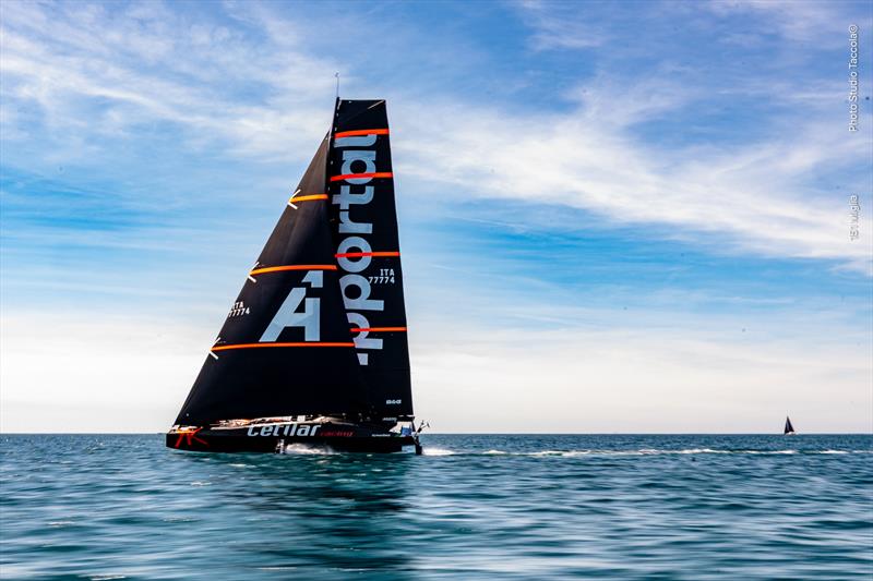 Roberto Lacorte's 60ft foiler FlyingNikka - photo © Studio Taccola