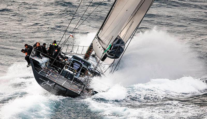 Black Jack 100 Claims Monohull Line Honours in the Rolex Fastnet Race - photo © Rolex / Carlo Borlenghi