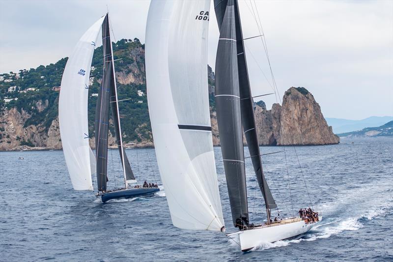 With Magic Carpet e off Capri's Faraglioni during the IMA Maxi Europeans - photo © IMA / Studio Borlenghi 