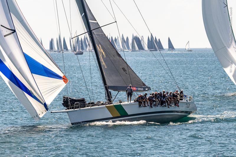 Marco Malgara's Nice - maxi class winner of this year's 151 Miglia-Trofeo Cetilar photo copyright Fabio Taccola taken at Yacht Club Livorno and featuring the Maxi class