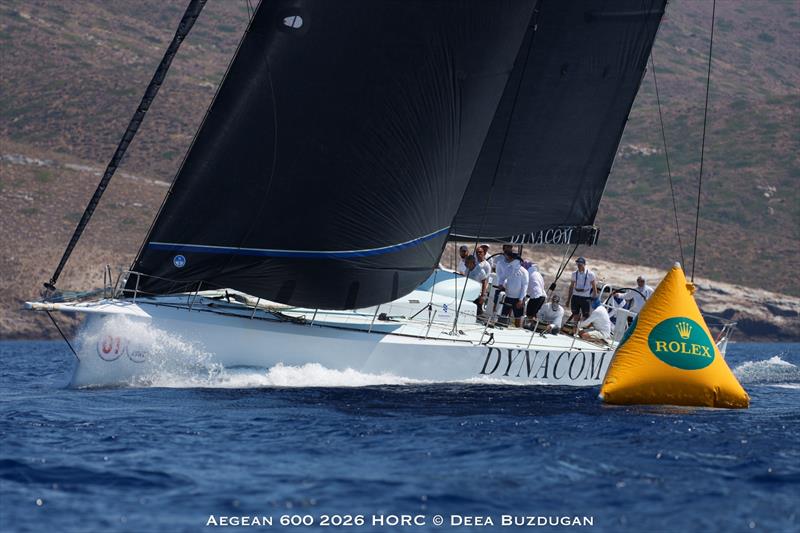 George Procopiou's Aiolos during yesterday's practice race - photo © Deea Buzdugan