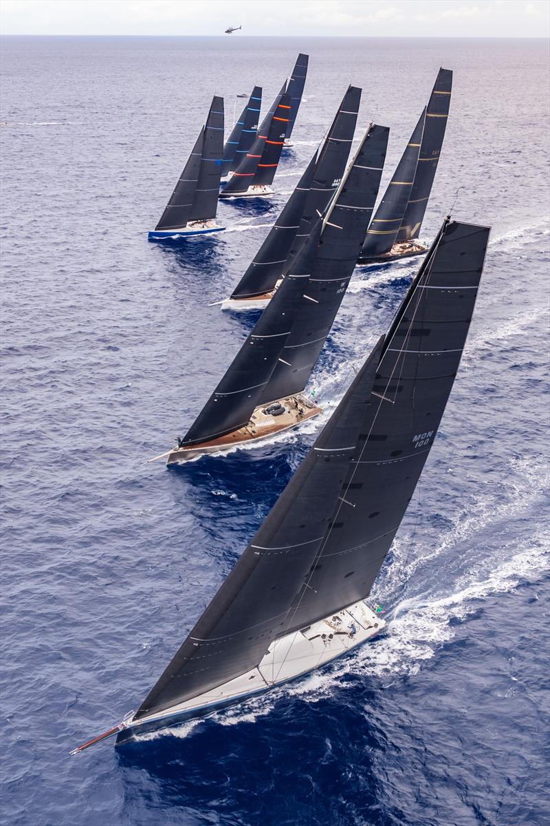 Maxi Yacht Rolex Cup 2026 Day 3 - Start of today's first windward-leeward in the Rolex IMA Maxi 1 World Championship - photo © IMA / Studio Borlenghi 