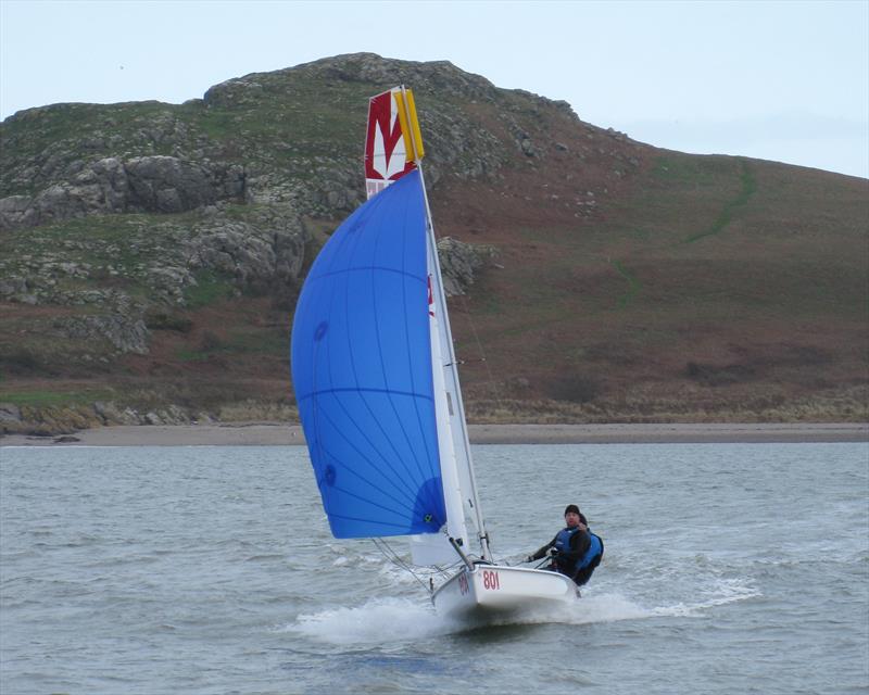 Melges 15 of R MacDonell and E Kernan on Howth YC Dinghy Frostbites Spring Series Day 4 - photo © Neil Murphy