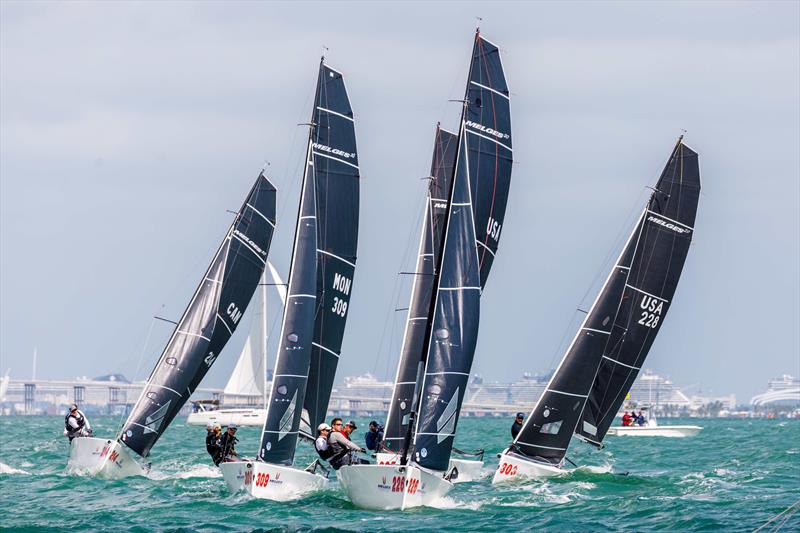 Melges 20 racecourse action - photo © Scott Trauth