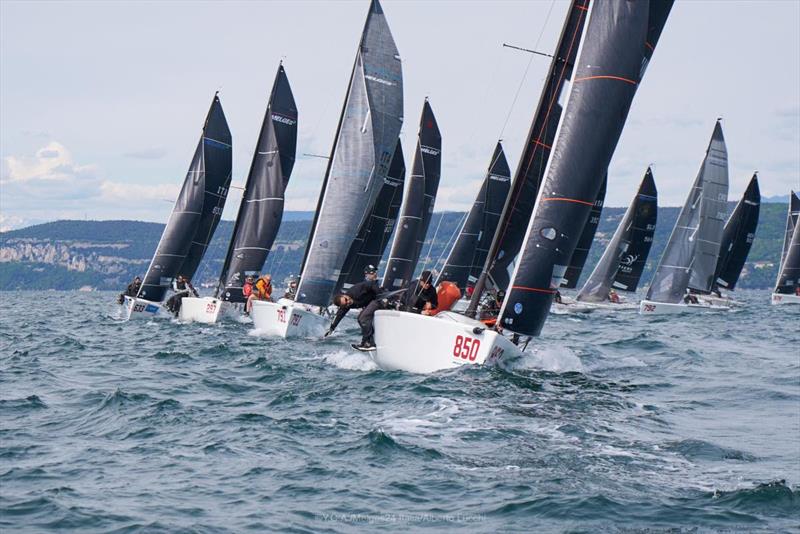 Chinook (HUN850) of Akos Csolto  - Melges 24 European Sailing Series 2024 in Trieste, Italy  photo copyright YCA / ITA M24 Class / Alberto Lucchi taken at Yacht Club Adriaco and featuring the Melges 24 class