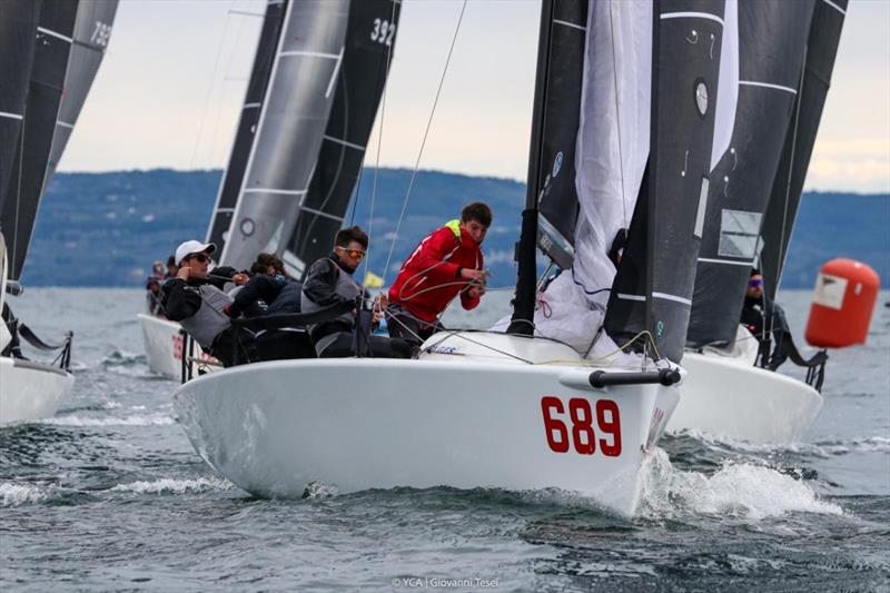 Strambapapa (ITA689) of Michele Paoletti, In this event steered by Leonardo Centuori - Melges 24 European Sailing Series 2024 in Trieste, Italy  - photo © YCA / ITA M24 Class / Giovanni Tesei